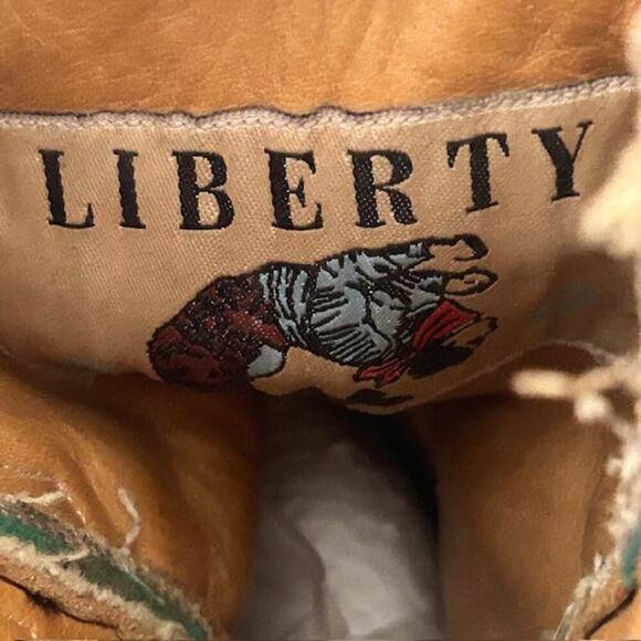 Liberty Western Cowboy Boots – Made in Mexico – Size 7.5 - Picture 5 of 11